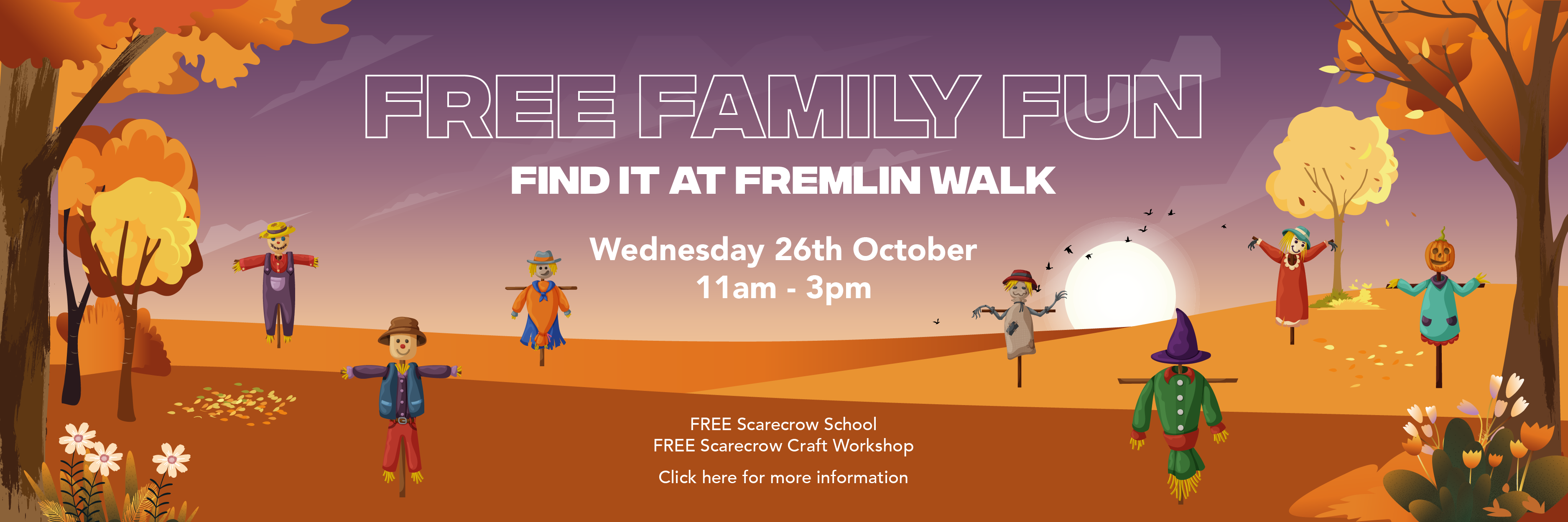 Scarecrow School at Fremlin Walk