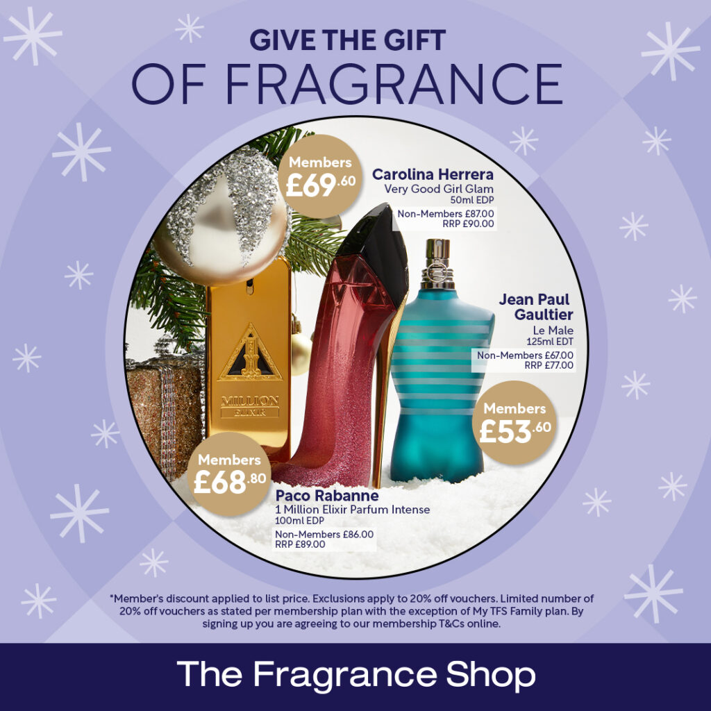 The fragrance shop vouchers 2025