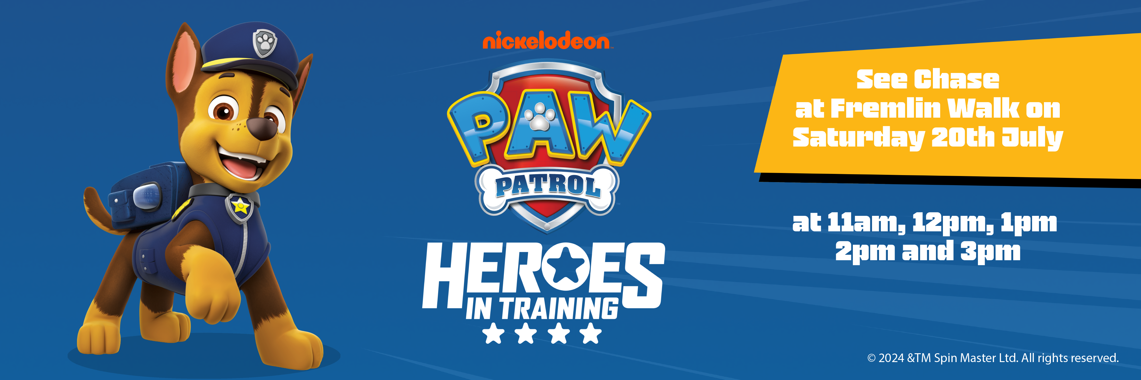 PAW Patrol at Fremlin Walk
