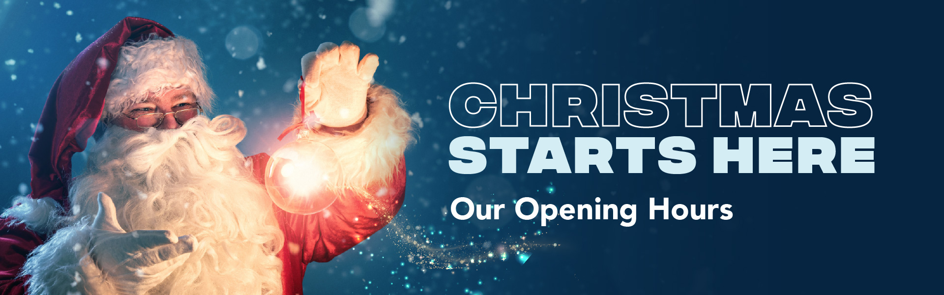 Our Christmas Opening Hours