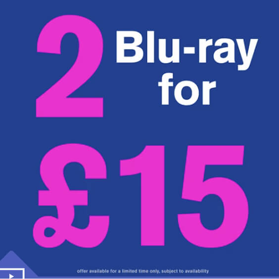 2 for £15 blu-ray